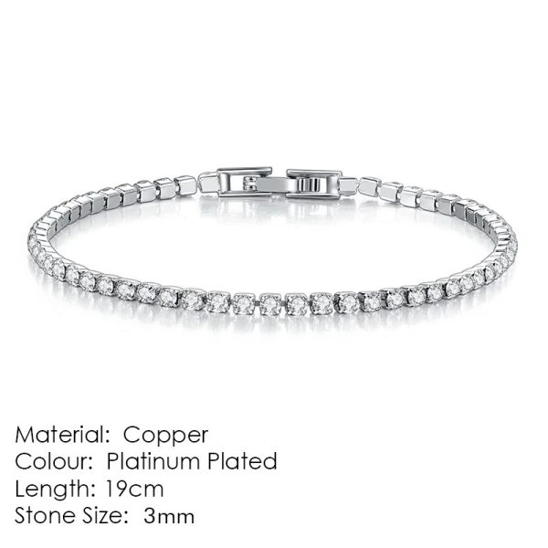 Tennis Full Diamond Bracelet