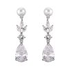 Water Drop Pearl Earrings
