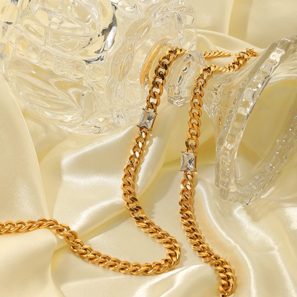 Tennis Gold Bracelet