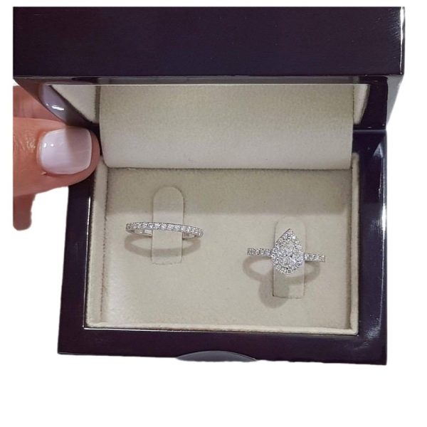 Tear Drop Ring Set