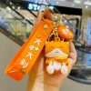 Orange Cat Keychain