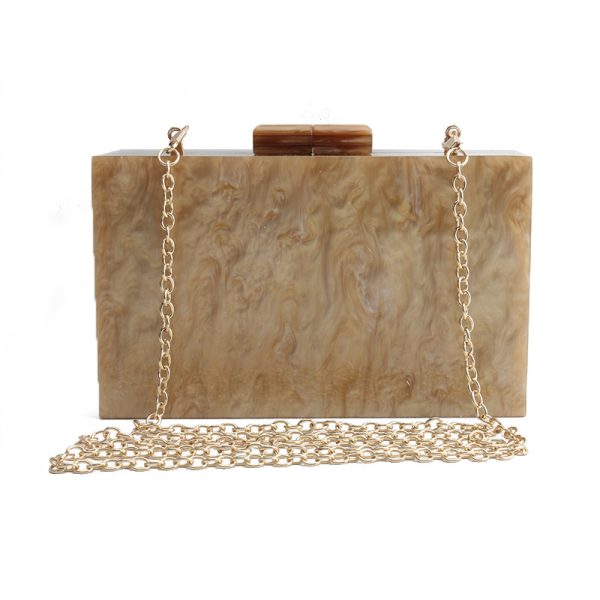Clara Marble Clutch