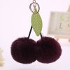 Cherry Plush Keychain