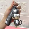 Wide Eye Animal Keychain