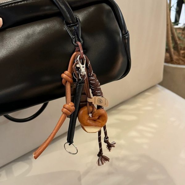 Croissant Keychain