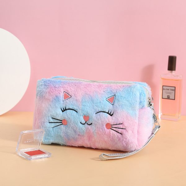 Plush Cosmetic Bag