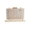 Clara Marble Clutch