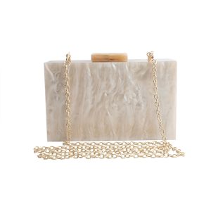 Clara Marble Clutch