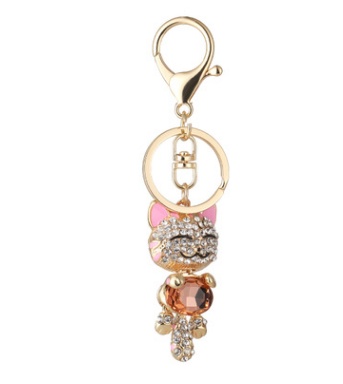 Japanese Lucky Cat Keychain
