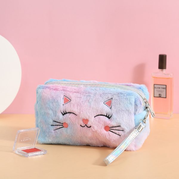 Plush Cosmetic Bag