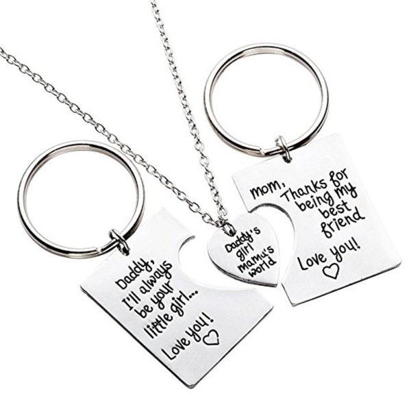 Parents Love Keychain