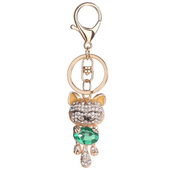 Japanese Lucky Cat Keychain
