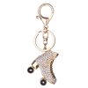 Rolling Skater Keychain
