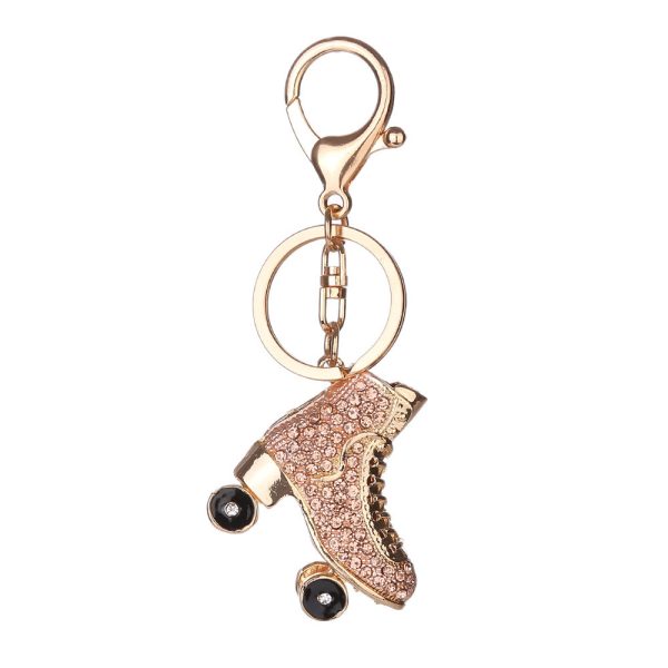 Rolling Skater Keychain