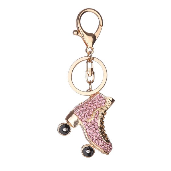 Rolling Skater Keychain