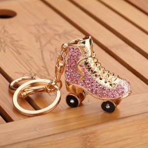 Rolling Skater Keychain