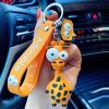 Wide Eye Animal Keychain