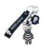 Wide Eye Animal Keychain