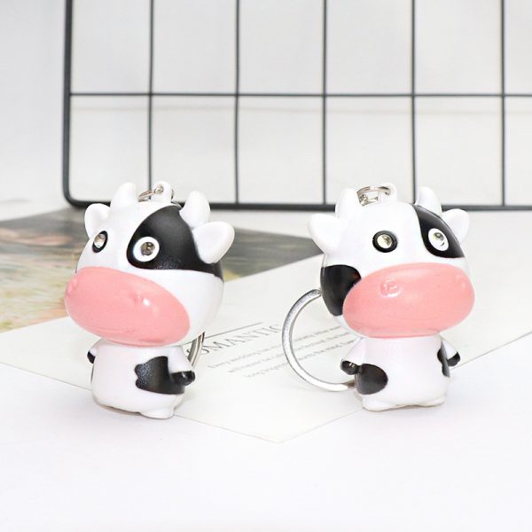 Cow Keychain