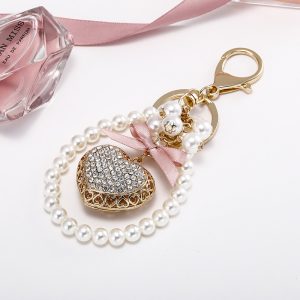 Vintage Heart Keychain