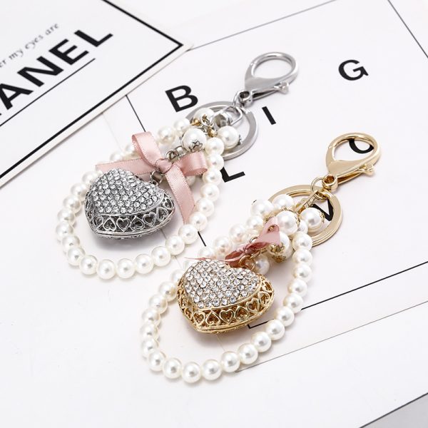 Vintage Heart Keychain