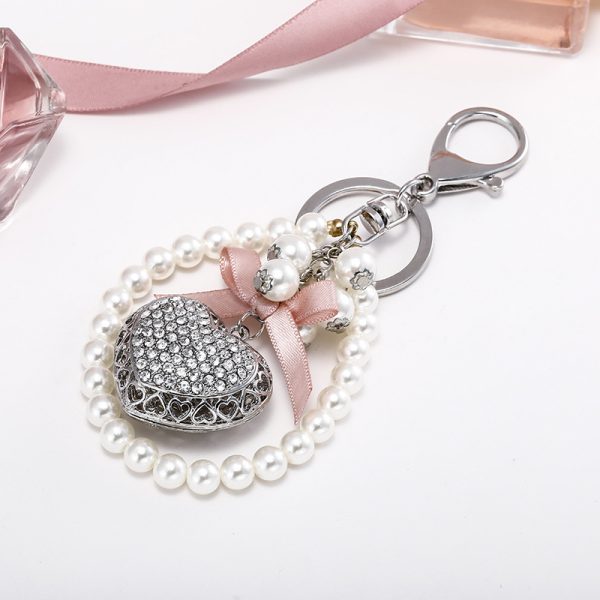 Vintage Heart Keychain