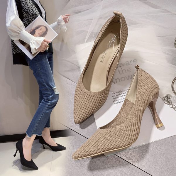 Sydney Knit Heels