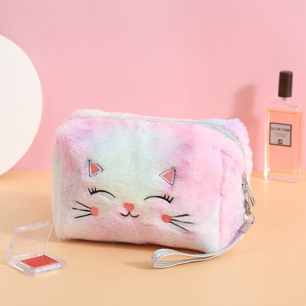 Plush Cosmetic Bag