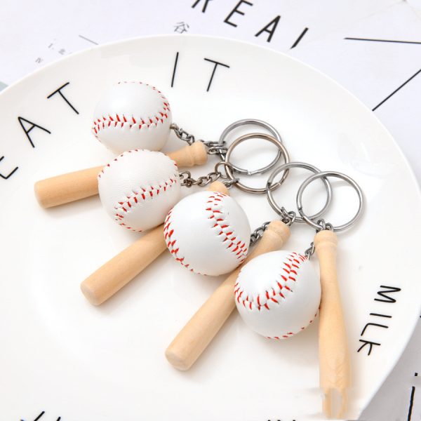 Baseball Keychain