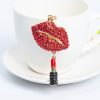 Lipstick Kiss Keychain