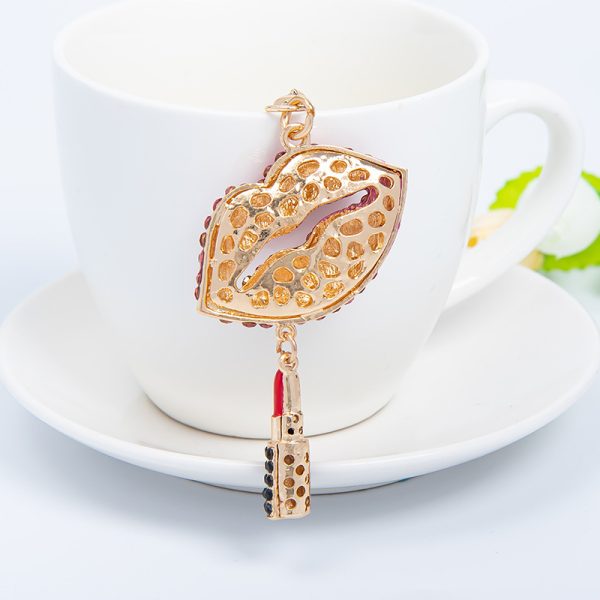 Lipstick Kiss Keychain