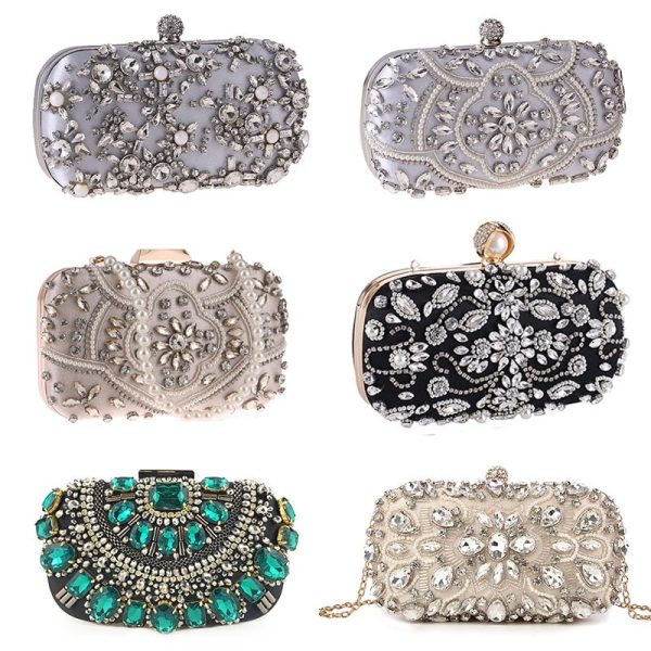 Zora Rhinestone Clutch