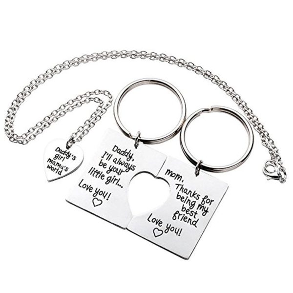 Parents Love Keychain