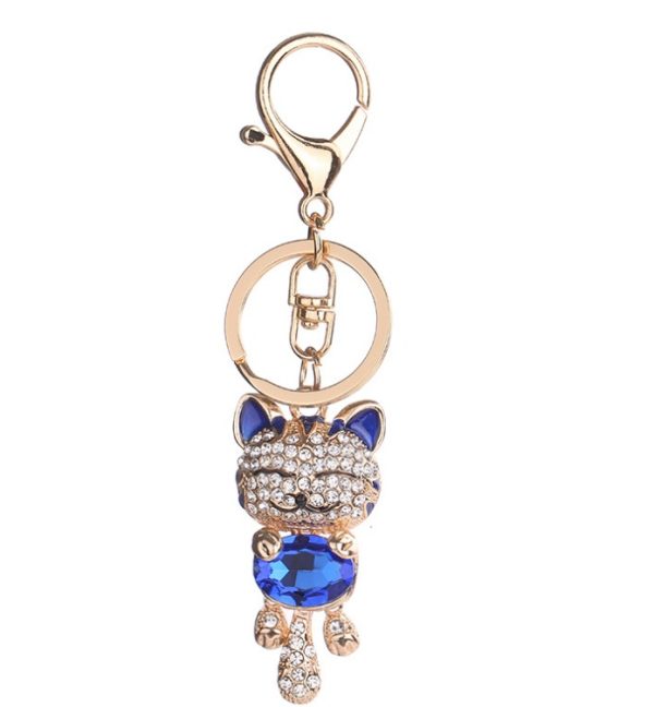 Japanese Lucky Cat Keychain
