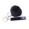 Card Clamp Plush Keychain