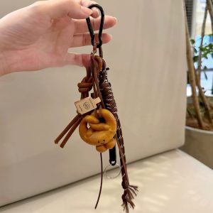 Croissant Keychain