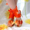 Jane Floral Heel Sandals