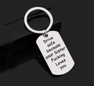 Drive Safe Keychain