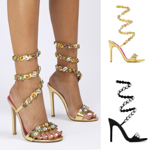 Darlen Iconic Rhinestone Heels