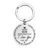 Daughter & Son Keychain