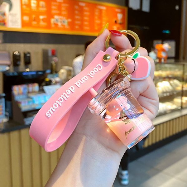 Milk Cat Claw Keychain