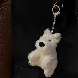 Dog Plush Keychain