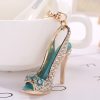 Rhinestone Heel Keychain
