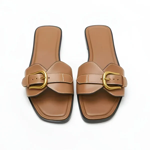 Delina Flat Sandals