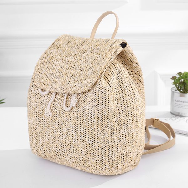 Wanda Straw Backpack