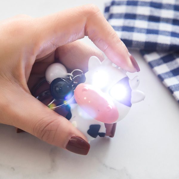 Cow Keychain