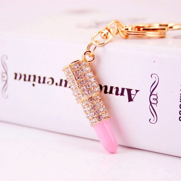 Lipstick Keychain