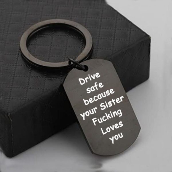 Drive Safe Keychain