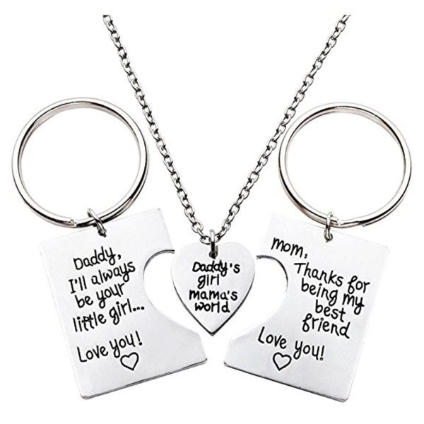 Parents Love Keychain