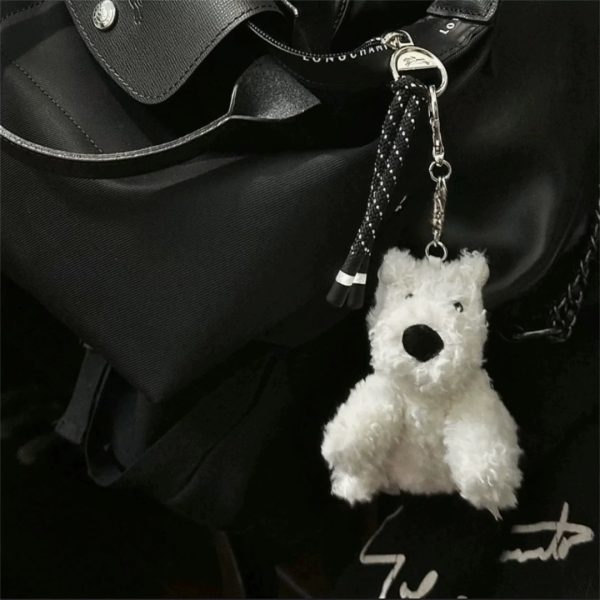 Dog Plush Keychain